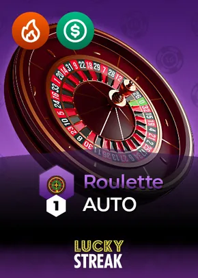 tavolo live Auto Roulette 1 Lucky Streak di Live tables su Winnita