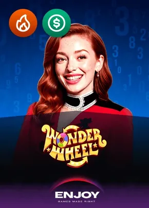 tavolo live Wonder Wheel Enjoy Gaming di Live tables su Winnita